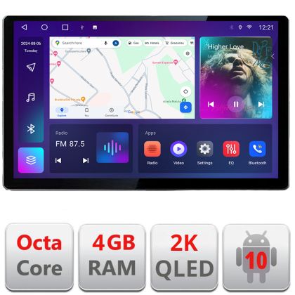 Navigatie dedicata Edonav Fiat ducato 2022- N-DUCATO, Ecran 2K QLED 13",Octacore,4Gb RAM,32Gb Hdd,4G,360,DSP,Carplay,Bluetooth - imagine 4