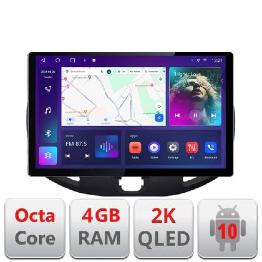Navigatie dedicata Edonav Ford Transit V363 2015-2021, Ecran 2K QLED 13",Octacore,4Gb RAM,32Gb Hdd,4G,360,DSP,Carplay,Bluetooth - imagine 3