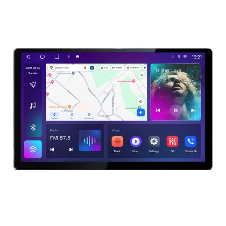 Navigatie dedicata Opel Antara N-019 Edonav ecran 13" 2K 8 si 128 Android Waze USB Navigatie 4G 360 Toslink Youtube Radio KIT-019 si - imagine 4