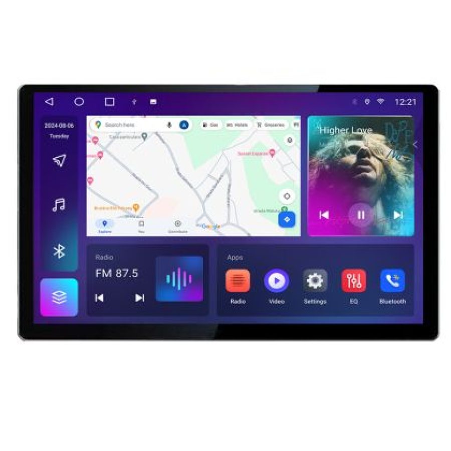 Navigatie dedicata Chevrolet Captiva N-020 Edonav ecran 13" 2K 8 si 128 Android Waze USB Navigatie 4G 360 Toslink Youtube Radio KI - imagine 4