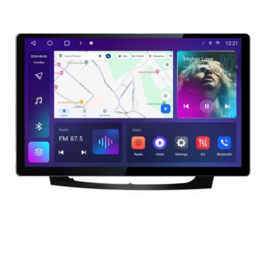 Navigatie dedicata Mercedes W211 W219 N-090 Edonav ecran 13" 2K 8 si 128 Android Waze USB Navigatie 4G 360 Toslink Youtube Radio K - imagine 4