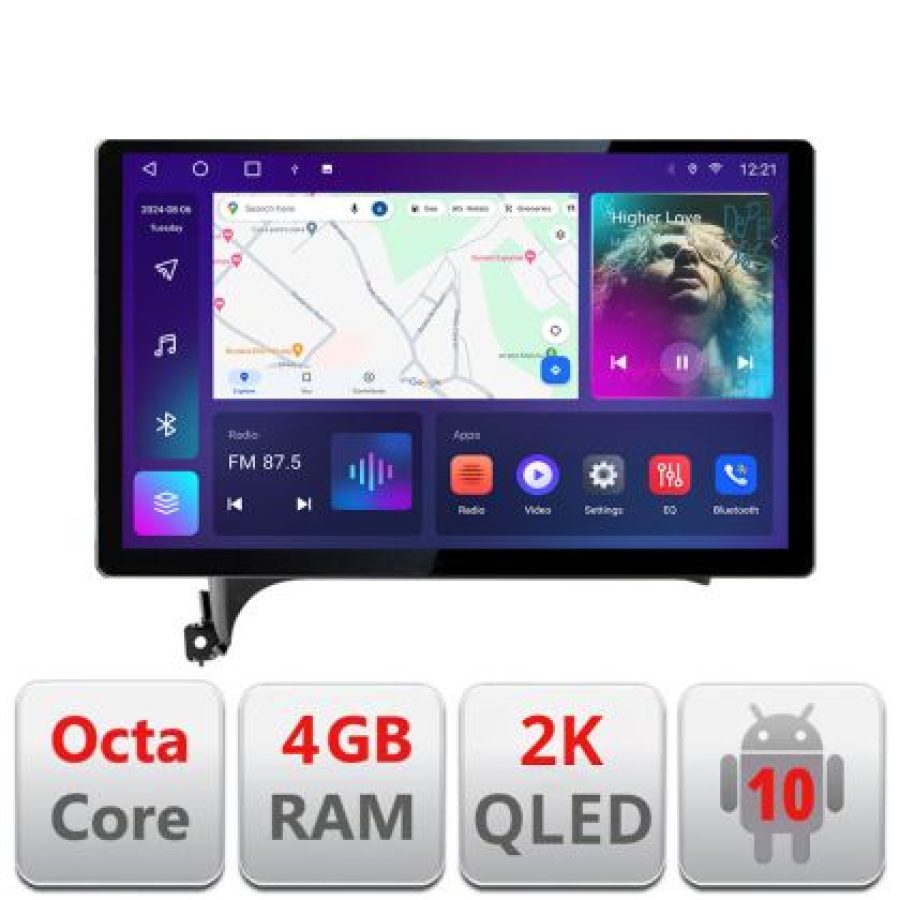 Navigatie dedicata Kia Cerato 2013-2017 N-1562 Edonav ecran 13" 2K 8 si 128 Android Waze USB Navigatie 4G 360 Toslink Youtube Radi - imagine 3