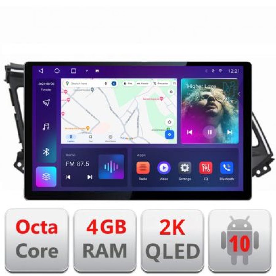 Navigatie dedicata Hyundai Elantra 2018- N-1581 Edonav ecran 13" 2K 8 si 128 Android Waze USB Navigatie 4G 360 Toslink Youtube Rad - imagine 3