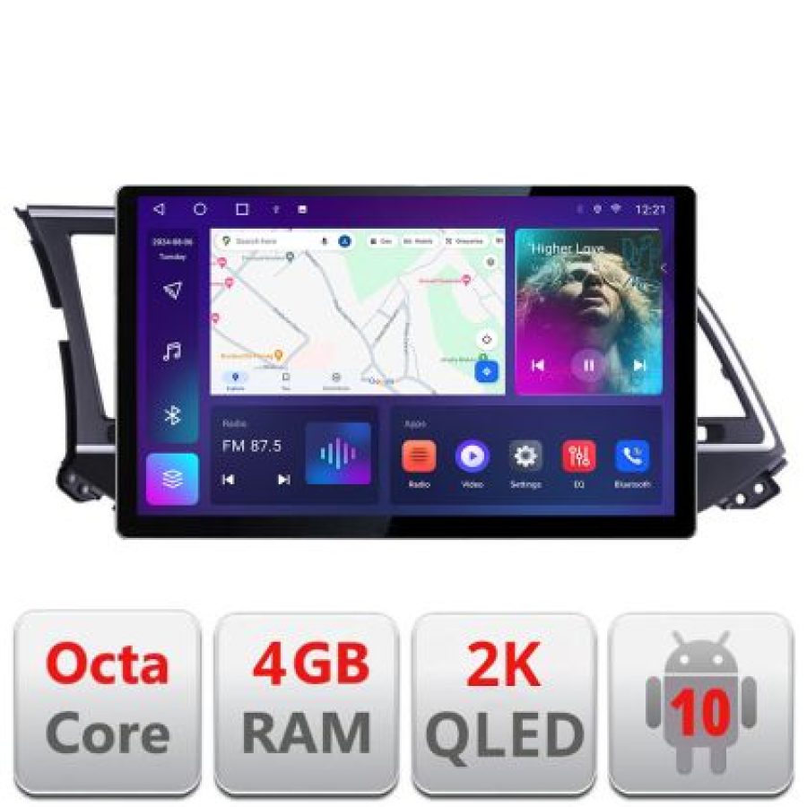 Navigatie dedicata Hyundai Elantra 2015-2018 N-581 Edonav ecran 13" 2K 8 si 128 Android Waze USB Navigatie 4G 360 Toslink Youtube - imagine 3