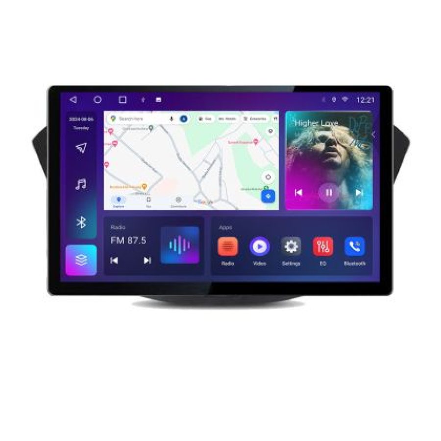 Navigatie dedicata Ford Transit Quad Core N-845 Edonav ecran 13" 2K 8 si 128 Android Waze USB Navigatie 4G 360 Toslink Youtube Rad - imagine 4