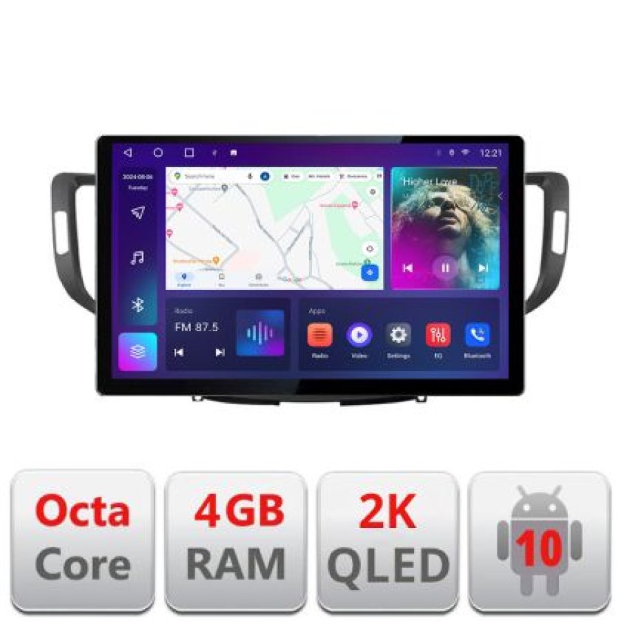 Navigatie dedicata Honda Accord 2008-2012 N-8951 Edonav ecran 13" 2K 8 si 128 Android Waze USB Navigatie 4G 360 Toslink Youtube Ra - imagine 3