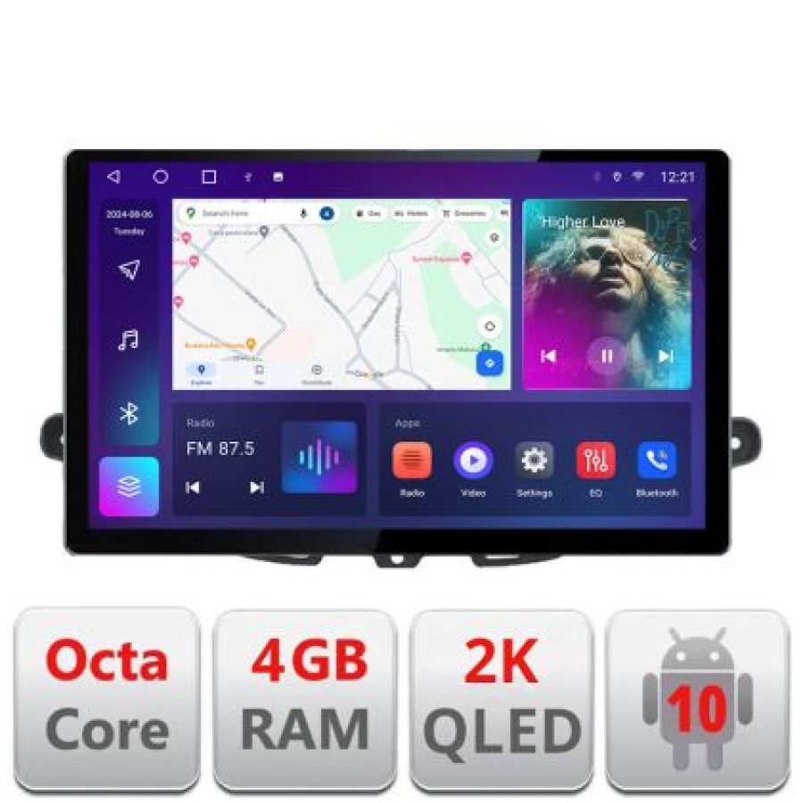Navigatie dedicata Opel Astra K N-ASTRAK Edonav ecran 13" 2K 8 si 128 Android Waze USB Navigatie 4G 360 Toslink Youtube Radio KIT- - imagine 3