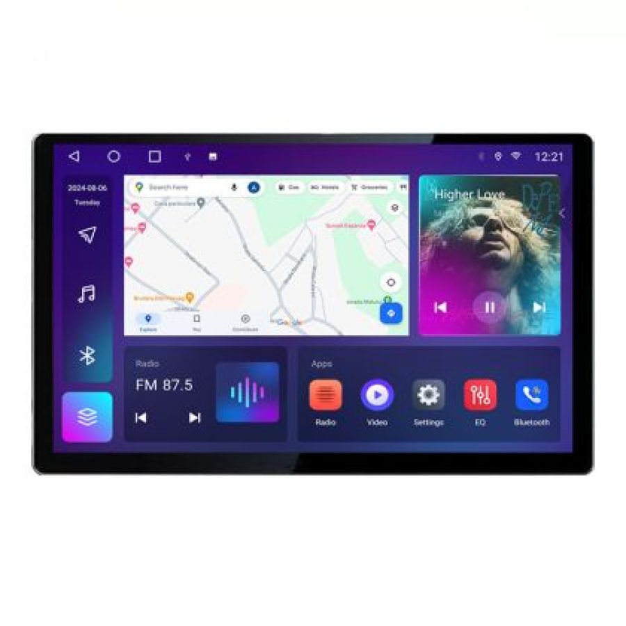Navigatie dedicata Seat Ateca Edonav ecran 13" 2K 8 si 128 Android Waze USB Navigatie 4G 360 Toslink Youtube Radio KIT-ateca si EDT-E - imagine 4