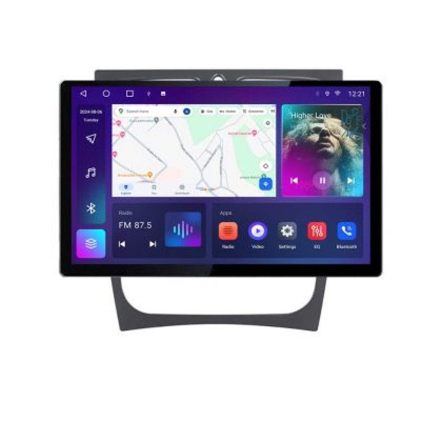 Navigatie dedicata Mercedes C W203 2000-2004 N-clk Edonav ecran 13" 2K 8 si 128 Android Waze USB Navigatie 4G 360 Toslink Youtube - imagine 4