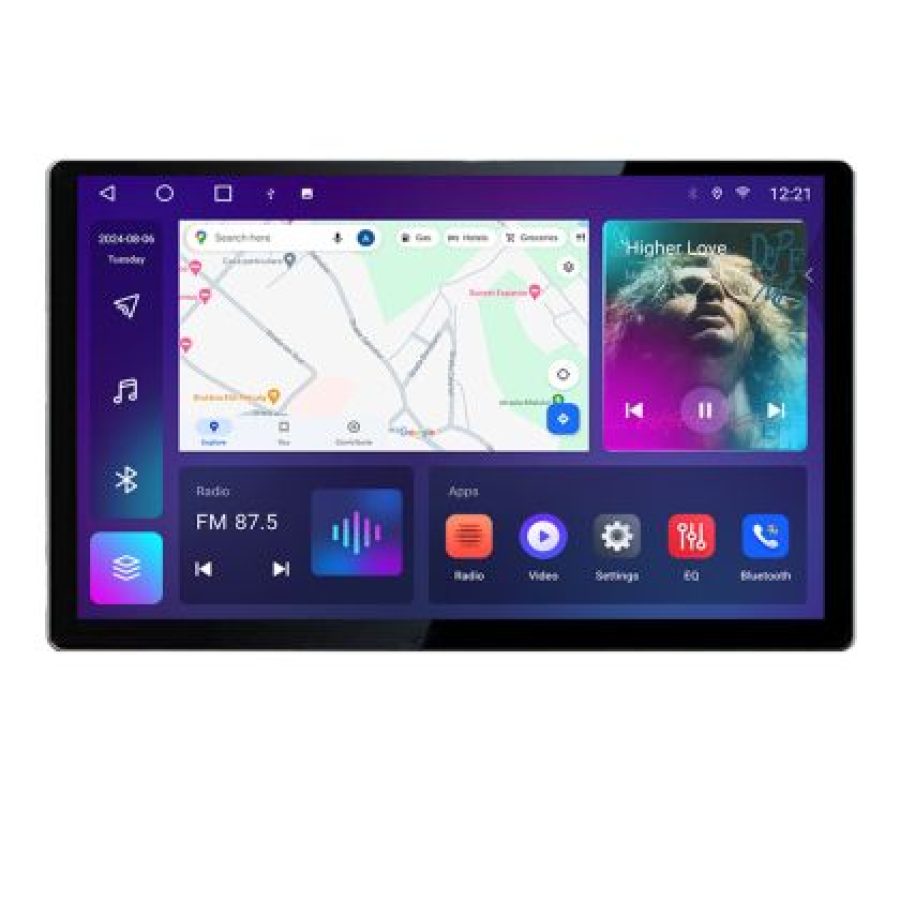 Navigatie dedicata Hyundai H350 2016-  Edonav ecran 13" 2K 8 si 128 Android Waze USB Navigatie 4G 360 Toslink Youtube Radio kit-H3 - imagine 4