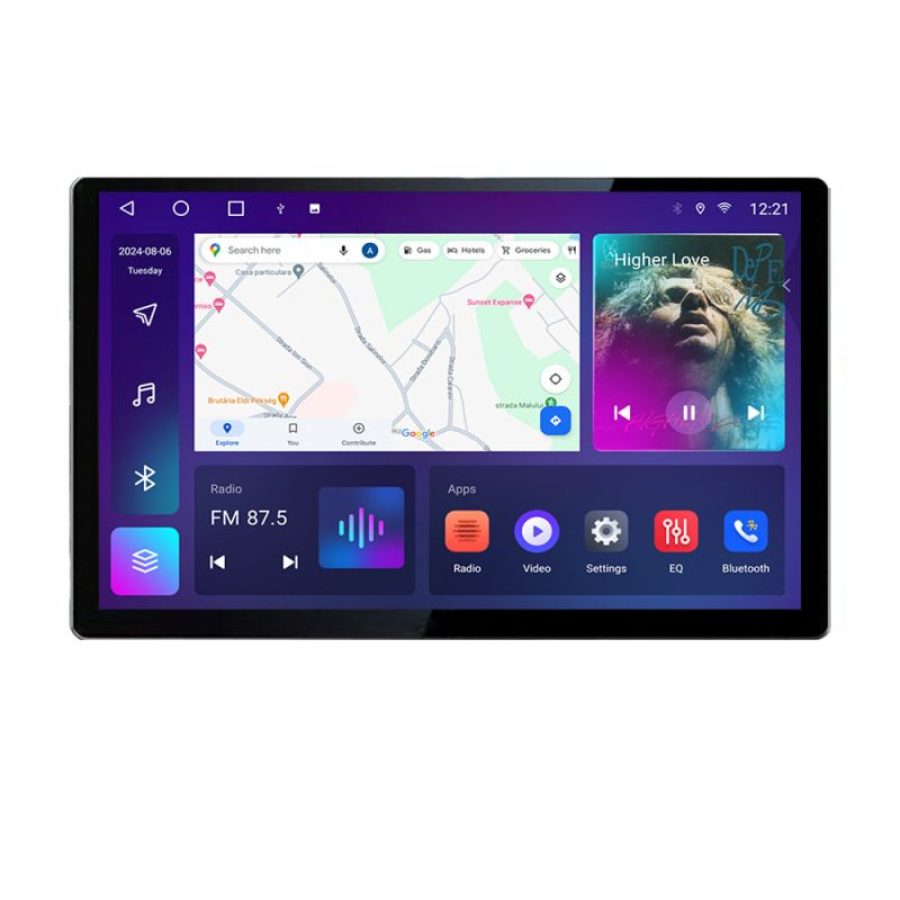 Navigatie dedicata Subaru Outback 2014-2019 N-OUTBACK5 Edonav ecran 13" 2K 8 si 128 Android Waze USB Navigatie 4G 360 Toslink Yout - imagine 2
