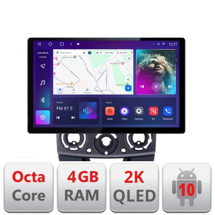 Navigatie dedicata Ford Ranger Mazda BT50 2007-2012 N-RANGER Edonav ecran 13" 2K 8 si 128 Android Waze USB Navigatie 4G 360 Toslin - imagine 3