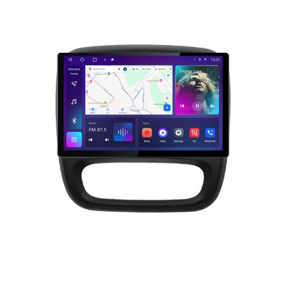 Navigatie dedicata Renault Trafic 2014-2017 N-rt09 Edonav ecran 13" 2K 8 si 128 Android Waze USB Navigatie 4G 360 Toslink Youtube - imagine 2