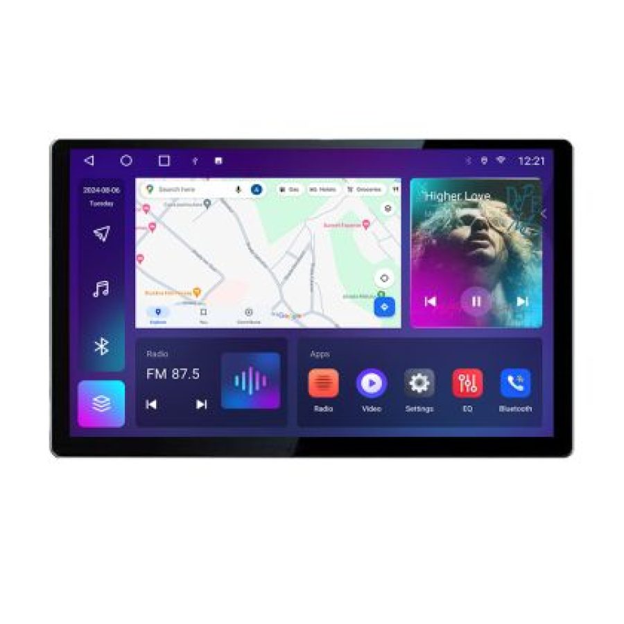 Navigatie dedicata Volvo S80 2004-2006 N-S80 Edonav ecran 13" 2K 8 si 128 Android Waze USB Navigatie 4G 360 Toslink Youtube Radio - imagine 4