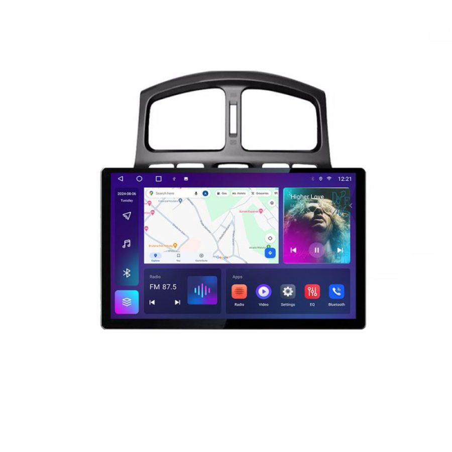 Navigatie dedicata Hyundai Santa Fe 2000-2006 Edonav ecran 13" 2K 8 si 128 Android Waze USB Navigatie 4G 360 Toslink Youtube Radio - imagine 2