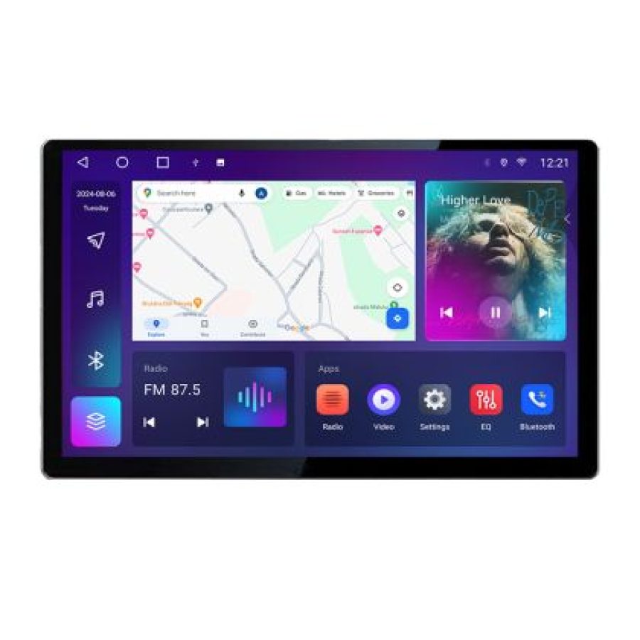 Navigatie dedicata Fiat Tipo 2015-2021 N-TIPO Edonav ecran 13" 2K 8 si 128 Android Waze USB Navigatie 4G 360 Toslink Youtube Radio - imagine 4