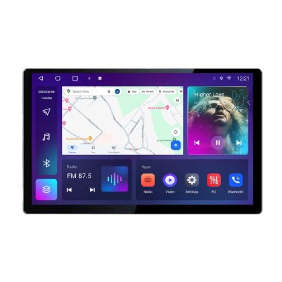 Navigatie dedicata Mercedes SL W230 2004-2011 N-W230 Edonav ecran 13" 2K 8 si 128 Android Waze USB Navigatie 4G 360 Toslink Youtub - imagine 4