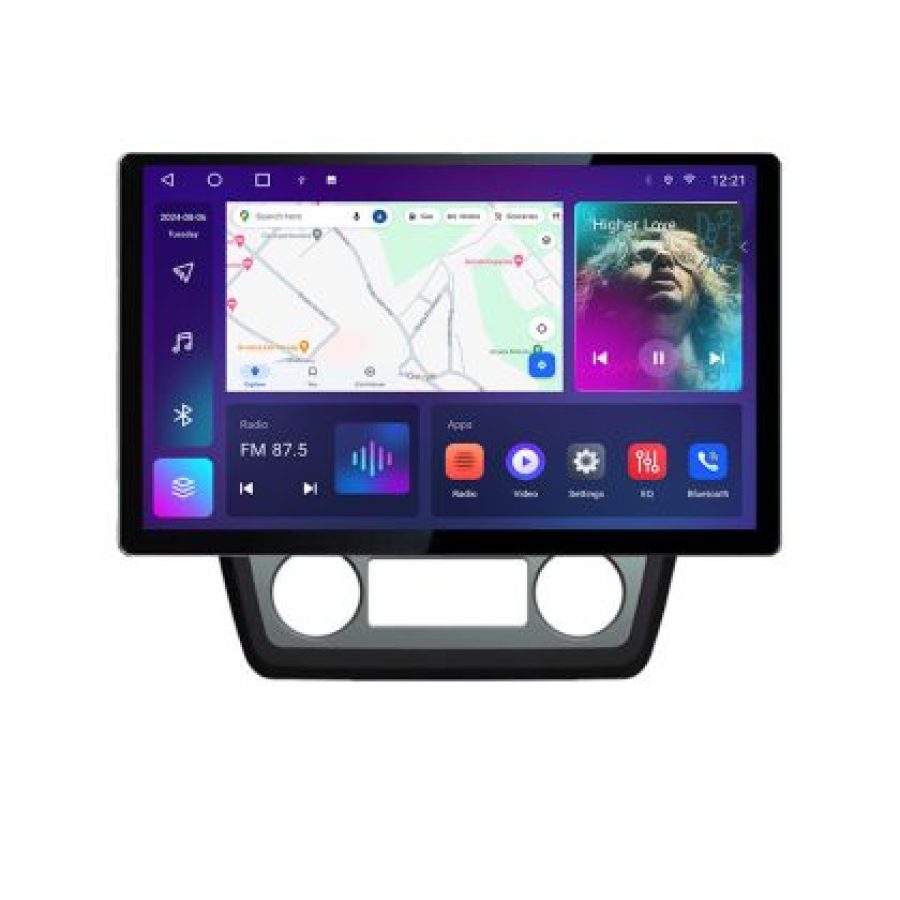 Navigatie dedicata Skoda Yeti 2009-2014 N-YETI Edonav ecran 13" 2K 8 si 128 Android Waze USB Navigatie 4G 360 Toslink Youtube Radi - imagine 4
