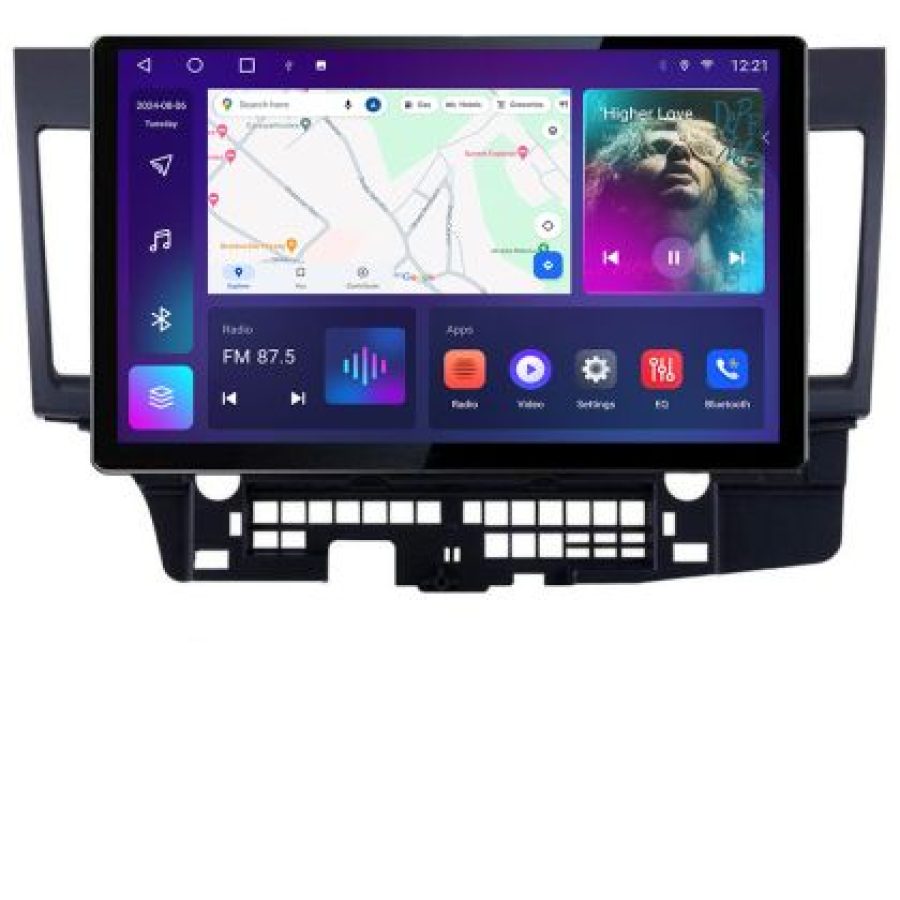 Navigatie dedicata Mitsubishi Lancer N-037 Edonav ecran 13" 2K 8 si 128 Android Waze USB Navigatie 4G 360 Toslink Youtube Radio KI - imagine 4