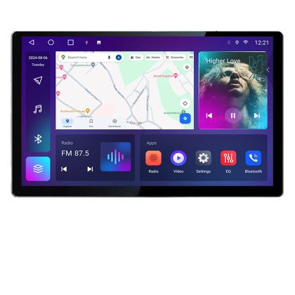 Navigatie dedicata Cadillac CTS 2003-2007 Edonav ecran 13" 2K 8 si 128 Android Waze USB Navigatie 4G 360 Toslink Youtube Radio KI - imagine 4