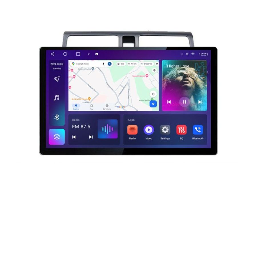 Navigatie dedicata Suzuki Swift 2003-2010 N-SWIFT Edonav ecran 13" 2K 8 si 128 Android Waze USB Navigatie 4G 360 Toslink Youtube R - imagine 2