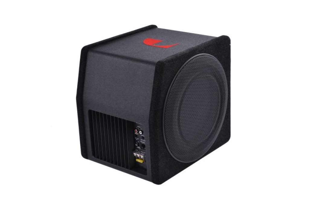 Subwoofer auto activ Nakamichi NBS208A, 8 inch, 20 cm, 100 Watts RMS, 1000W max - imagine 2