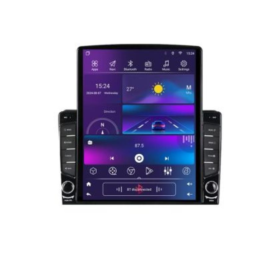 Navigatie Ford Transit 2019- varianta cu radio cd simplu Android radio gps internet quad core 2+32 ecran vertical 9.7" Kit-transit-2019-a+EDT-E708 - imagine 4