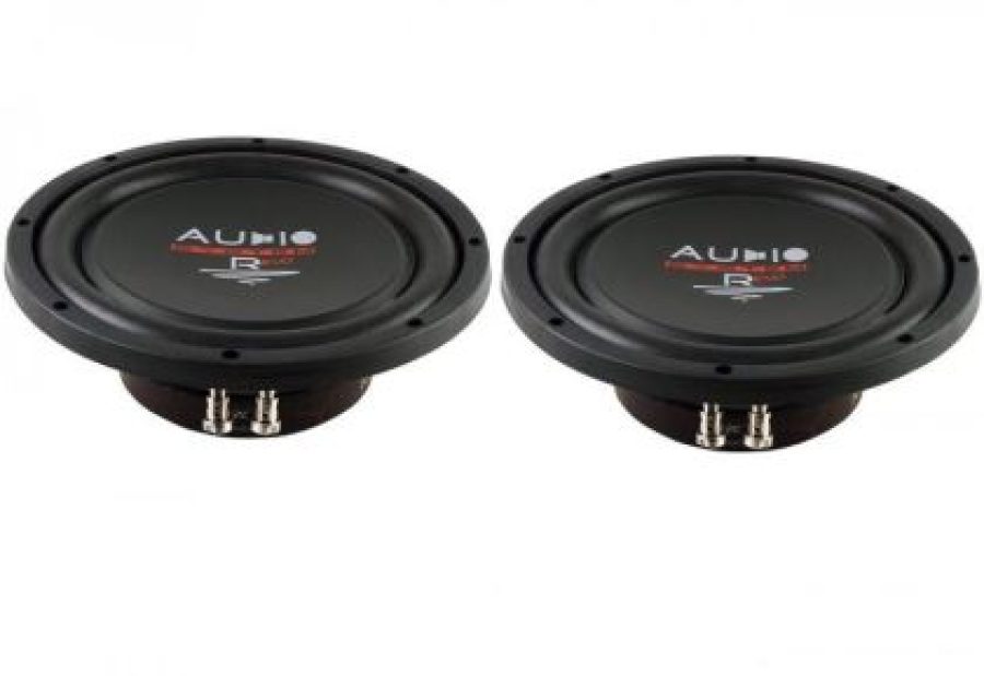 Subwoofer pasiv cu incinta 14L Audio-Systems SUBFRAME R10 FLAT-2 EVO2, 600 watts, 2 ohm, 2 x 250 mm, 2 x 10", roata de rezerva - imagine 2