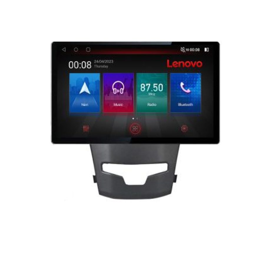 Navigatie Ssangyong Korando 2014-2019 K-1159 Lenovo PRO 4+64 13 inch 2K android 4G DSP gps internet S - imagine 2