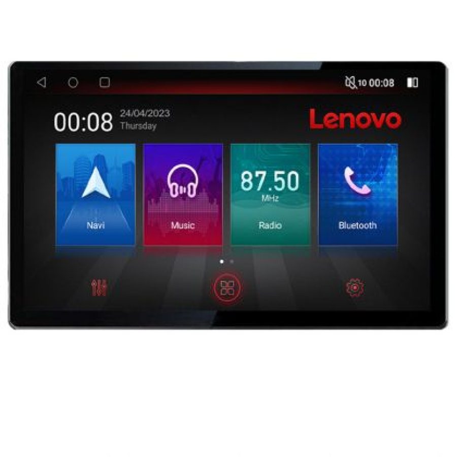 Navigatie Peugeot Bipper, CitroenNemo, Fiat Qubo 2008-2017 Lenovo PRO 4+64 13 inch 2K android 4G DSP gps internet  Kit-bipper v2 - imagine 2
