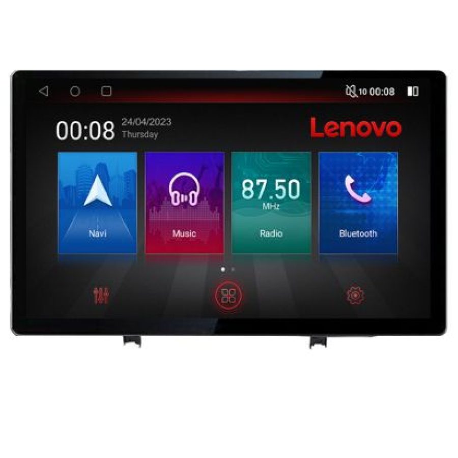 Navigatie Renault Clio 3 2005-2013 Lenovo PRO 4+64 13 inch 2K android 4G DSP gps internet  Co - imagine 2