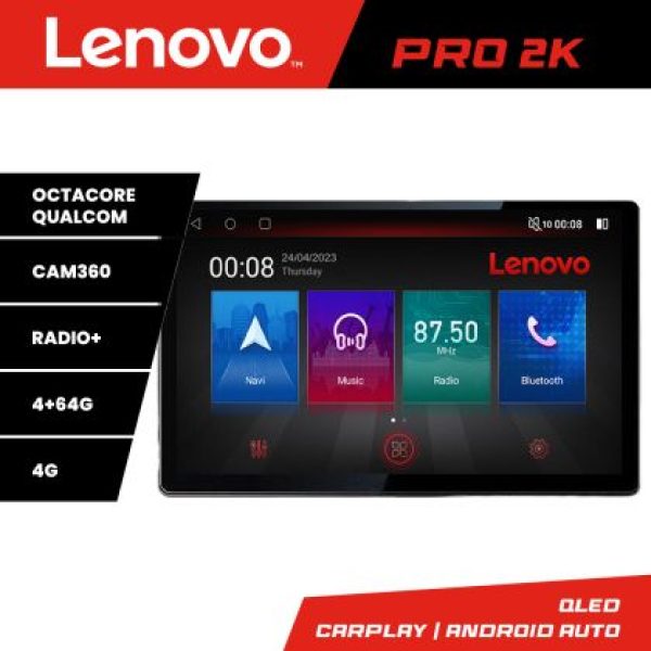 Navigatie Audi Q5 2008-2016 NON-MMI K-Q5 Lenovo PRO 4+64 13 inch 2K android 4G DSP gps internet