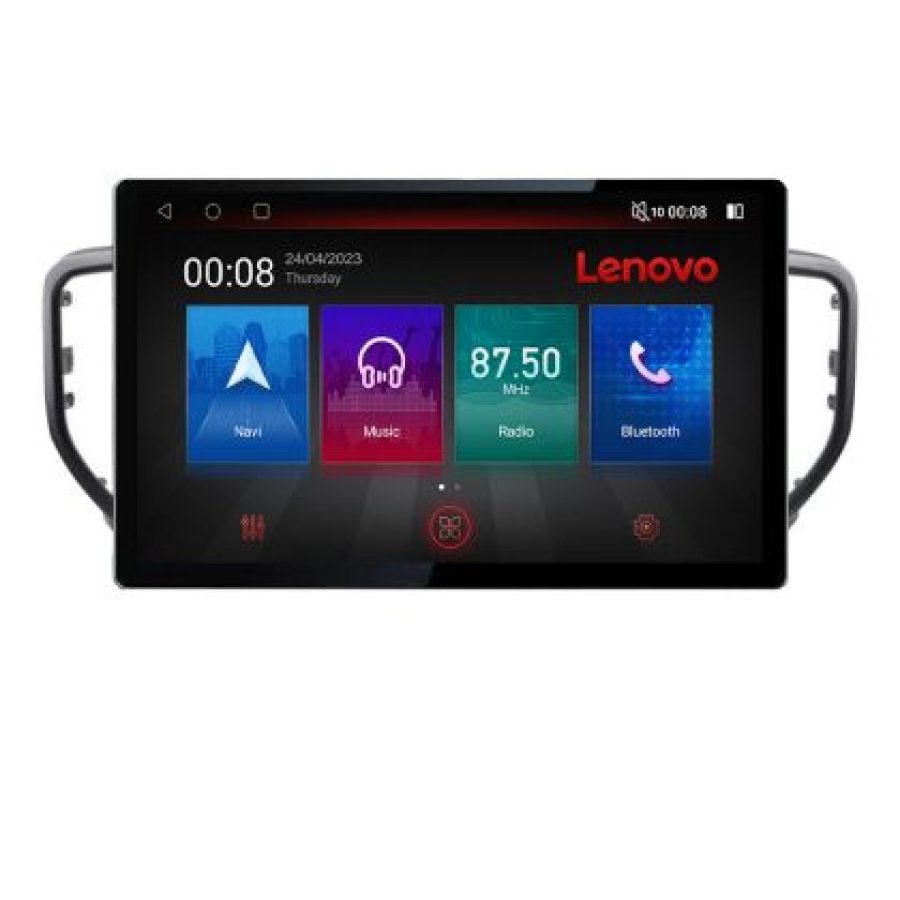 Navigatie Kia Sportage facelift 2019 - K-SPORTAGE-19 Lenovo PRO 4+64 13 inch 2K android 4G DSP gps internet - imagine 2