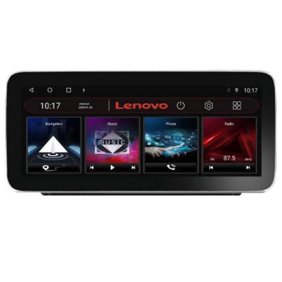 Navigatie Peugeot 2008 2020- Lenovo PRO 4+64 12.3 inch qled android 4G DSP gps internet  Kit-209-2020 - imagine 2