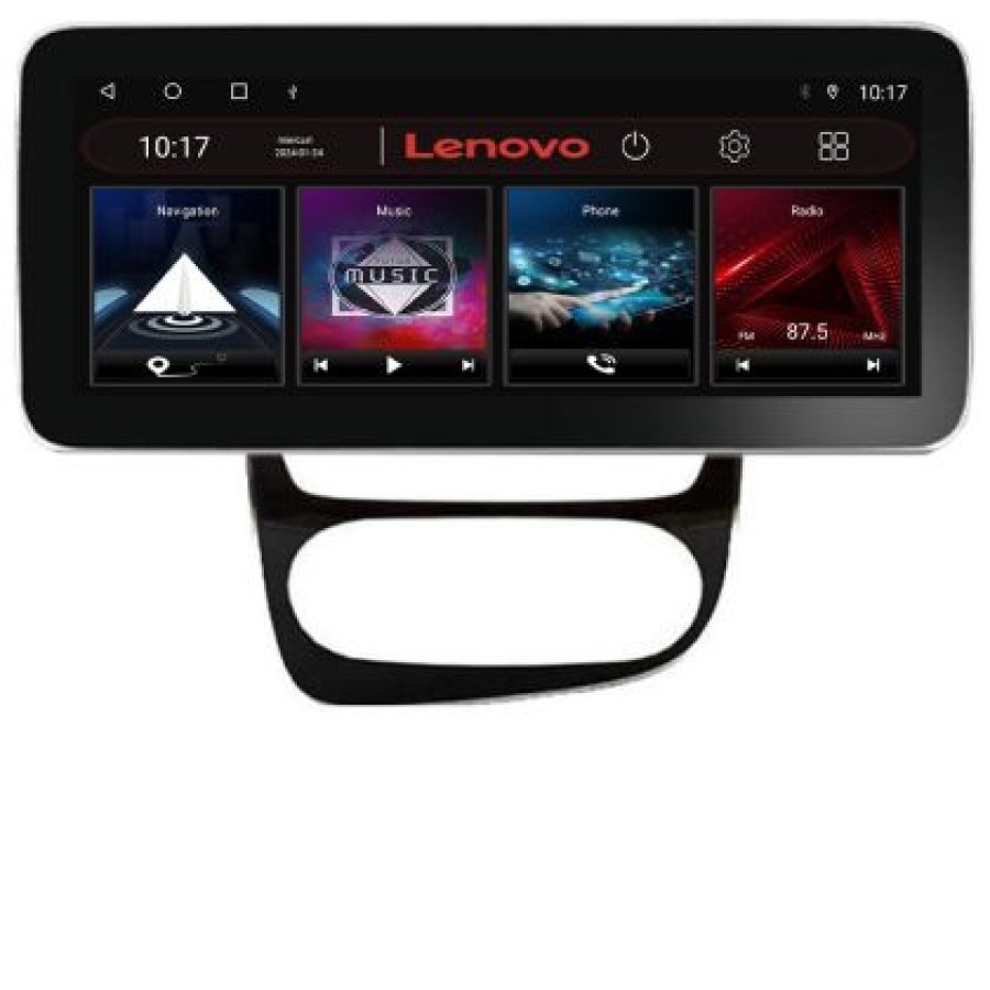 Navigatie Renault Clio 4 V2 K-468 Lenovo PRO 4+64 12.3 inch qled android 4G DSP gps internet  8Core - imagine 2