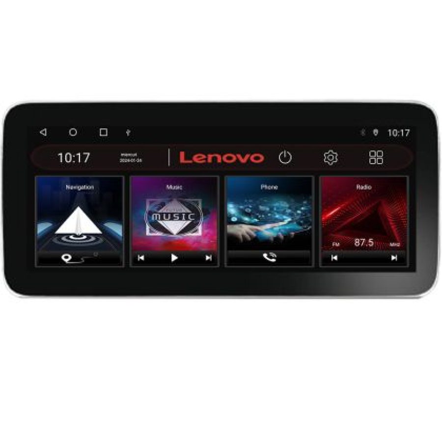 Navigatie DODGE RAM 2019- Lenovo PRO 4+64 12.3 inch qled android 4G DSP gps internet  8Core - imagine 2