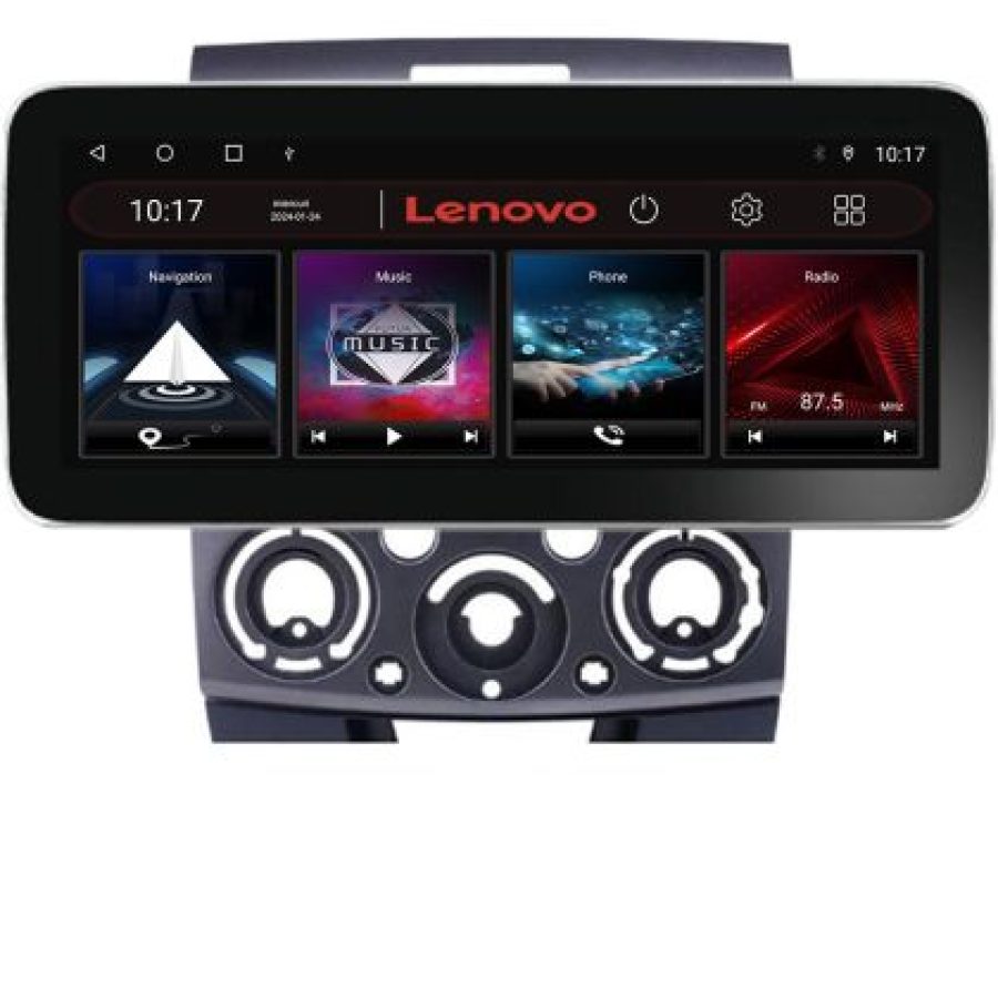 Navigatie Ford Ranger Mazda BT50 2007-2012 K-RANGER Lenovo PRO 4+64 12.3 inch qled android 4G DSP gps internet - imagine 2