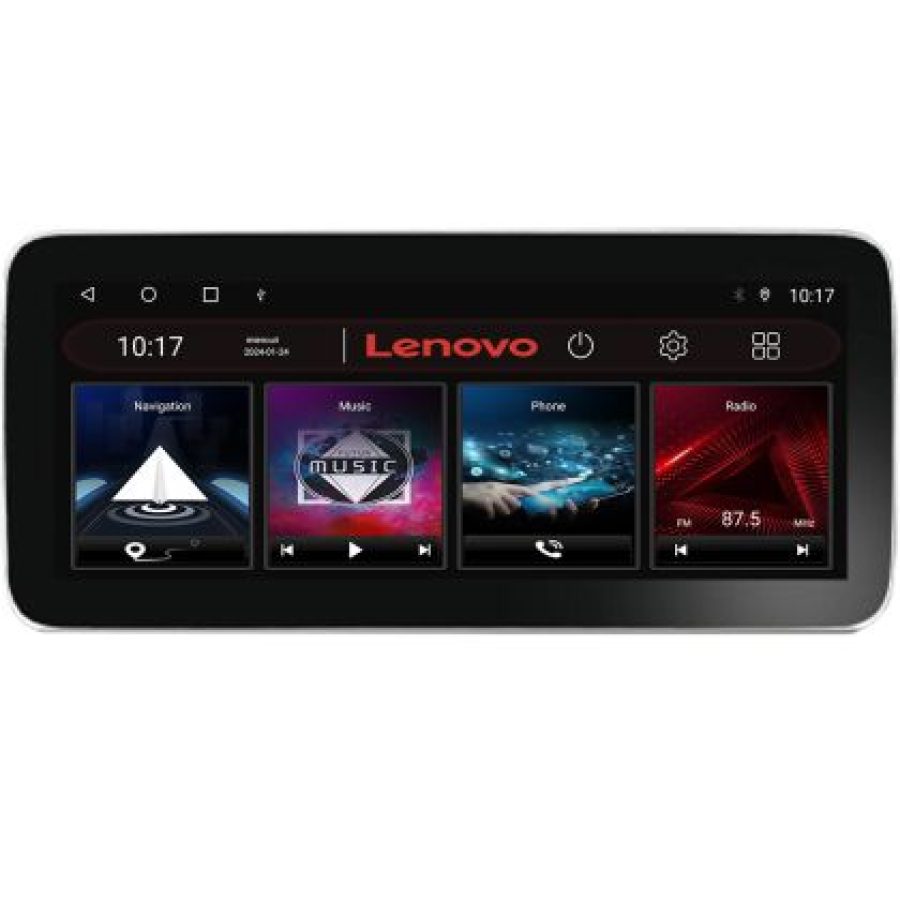 Navigatie Fiat Tipo 2015-2021 K-TIPO Lenovo PRO 4+64 12.3 inch qled android 4G DSP gps internet  C - imagine 2