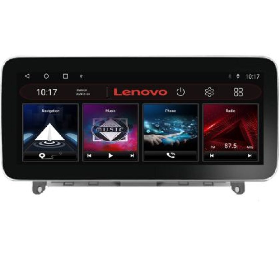 Navigatie Mercedes W204 2008-2012 K-W204 Lenovo PRO 4+64 12.3 inch qled android 4G DSP gps internet - imagine 2