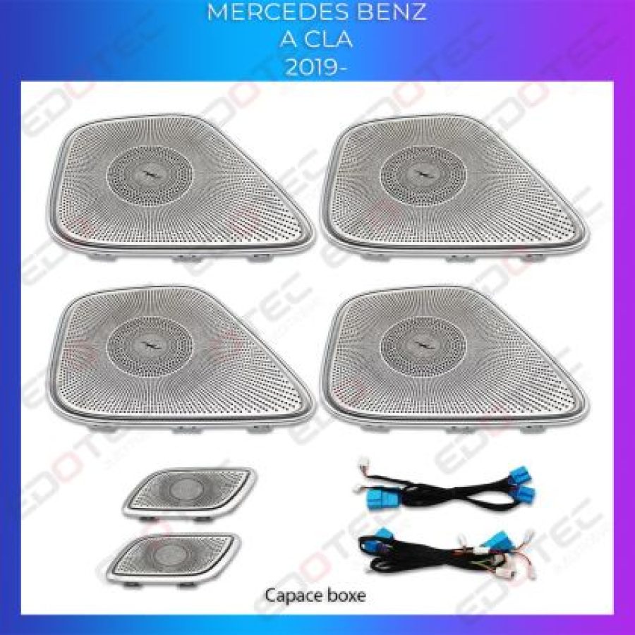 Capace difuzoare sistem Berlin fara lumini Mercedes A W177 CLA W118 control pe sistemul original sau telefon - imagine 5