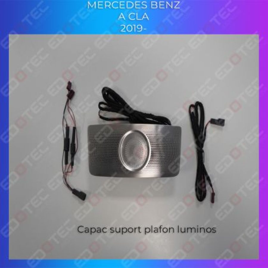 Lumini Ambientale capac suport plafon Mercedes A W177 CLA W118 control pe sistemul original sau telefon - imagine 5