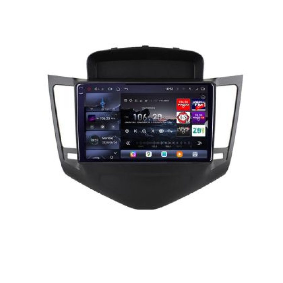 Navigatie Chevrolet Cruze 2008-2015 Lenovo Kit-045 8 core QLED 2K 16+512 360 Android Waze USB Navigatie Internet Youtube Radio - imagine 2
