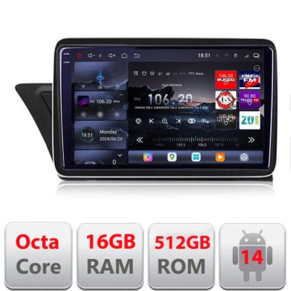 Navigatie Audi A4 A5 B8 cu MMI3G 2009-2016 Android radio gps internet 8 core QLED 2K 16+512 360 Lenovo