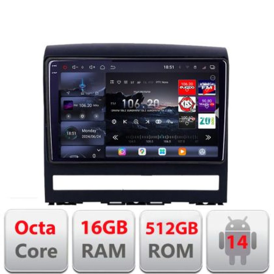 Navigatie Fiat Albea 2009-2014 Lenovo Kit-ALBEA 8 core QLED 2K 16+512 360 Android Waze USB Navigatie Internet Youtube Radio