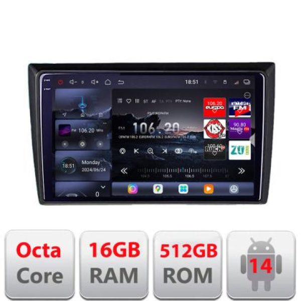 Navigatie VW Beetle 2012-2018 Lenovo Kit-beetle 8 core QLED 2K 16+512 360 Android Waze USB Navigatie Internet Youtube Radio