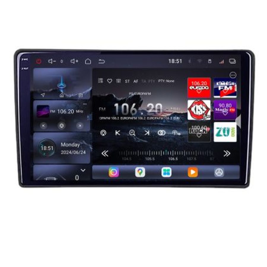 Navigatie Citroen Berlingo 2008-2018 Lenovo Kit-berlingo 8 core QLED 2K 16+512 360 Android Waze USB Navigatie Internet Youtube Radio - imagine 2