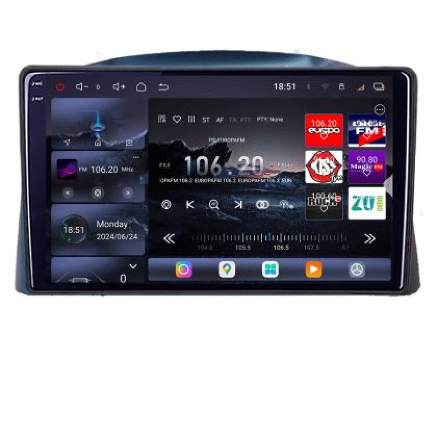 Navigatie Jeep Grand Cherokee 2004-2007 Android radio gps internet 8 core QLED 2K 16+512 360 Lenovo - imagine 2