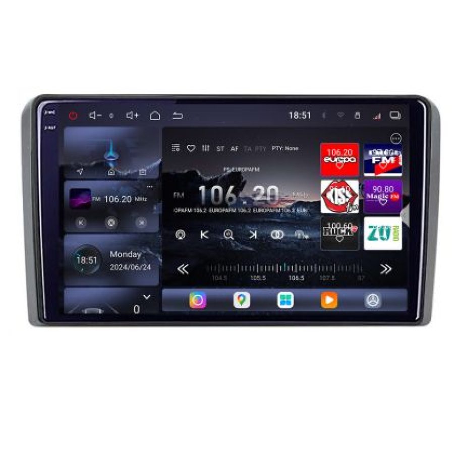Navigatie Iveco Daily 2007-2014 Lenovo Kit-DAILY 8 core QLED 2K 16+512 360 Android Waze USB Navigatie Internet Youtube Radio - imagine 2