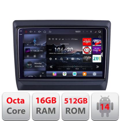 Navigatie Isuzu DMAX 2020- Lenovo Kit-DMAX20 8 core QLED 2K 16+512 360 Android Waze USB Navigatie Internet Youtube Radio
