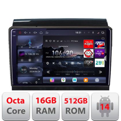 Navigatie Fiat Ducato Citroen Jumper Peugeot Expert 2006-2018 variante cu radio cd sau navigatie de fabrica Android 16+512 Lenovo